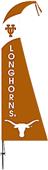 COLLEGIATE Texas Longhorns Feather Flag COLLEGIATE Texas Longhorns Feather Flag