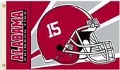 COLLEGIATE Alabama Crimson Helmet 3' x 5' Flag
