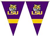 COLLEGIATE LSU Tigers Party Pennant Flags