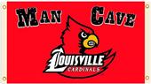 Collegiate Louisville Man Cave 3' x 5' Flag