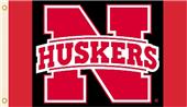 COLLEGIATE Nebraska Cornhuskers 3' x 5' Flag