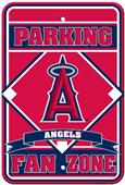 MLB Anaheim Angels Plastic Parking Sign
