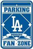 MLB Los Angeles Dodgers Plastic Parking Sign MLB Los Angeles Dodgers Plastic Parking Sign