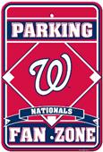 MLB Washington Nationals Plastic Parking Sign