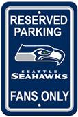 BSI NFL Seattle Seahawks Reserved Parking Sign BSI NFL Seattle Seahawks Reserved Parking Sign