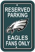 BSI NFL Philadelphia Eagles Reserved Parking Sign BSI NFL Philadelphia Eagles Reserved Parking Sign