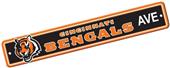 BSI NFL Cincinnati Bengals Plastic Street Sign BSI NFL Cincinnati Bengals Plastic Street Sign