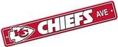 BSI NFL Kansas City Chiefs Plastic Street Sign BSI NFL Kansas City Chiefs Plastic Street Sign