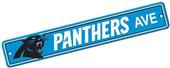 BSI NFL Carolina Panthers Plastic Street Sign BSI NFL Carolina Panthers Plastic Street Sign