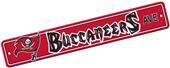 BSI NFL Tampa Bay Buccaneers Plastic Street Sign