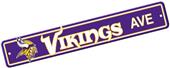 BSI NFL Minnesota Vikings Plastic Street Sign BSI NFL Minnesota Vikings Plastic Street Sign