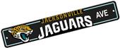 BSI NFL Jacksonville Jaguars Plastic Street Sign BSI NFL Jacksonville Jaguars Plastic Street Sign
