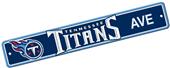 BSI NFL Tennessee Titans Plastic Street Sign BSI NFL Tennessee Titans Plastic Street Sign