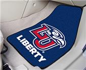 Fan Mats Liberty University Carpet Car Mats