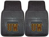 Fan Mats University of Wyoming 2-Piece Car Mats