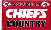 BSI NFL Kansas City Chiefs Country 3' x 5' Flag BSI NFL Kansas City Chiefs Country 3' x 5' Flag