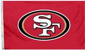 BSI NFL San Francisco 49ers 3'x5' Flag w/Grommets BSI NFL San Francisco 49ers 3'x5' Flag w/Grommets