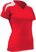 Game Gear Girls SS Performance Tech V-Neck Shirt