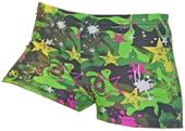 Gem Gear Compression Green Graffiti Shorts Gem Gear Compression Green Graffiti Shorts
