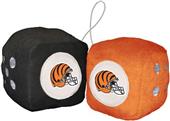 BSI NFL Cincinnati Bengals Fuzzy Dice BSI NFL Cincinnati Bengals Fuzzy Dice
