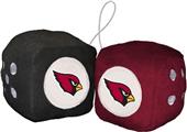 BSI NFL Arizona Cardinals Fuzzy Dice BSI NFL Arizona Cardinals Fuzzy Dice