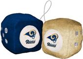BSI NFL St. Louis Rams Fuzzy Dice