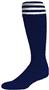 Three-Striped Cushioned Nylon Soccer Socks