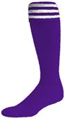 Three-Striped Cushioned Nylon Soccer Socks