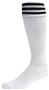 Three-Striped Cushioned Nylon Soccer Socks