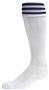Three-Striped Cushioned Nylon Soccer Socks