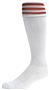 Three-Striped Cushioned Nylon Soccer Socks