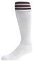 Three-Striped Cushioned Nylon Soccer Socks