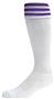 Three-Striped Cushioned Nylon Soccer Socks
