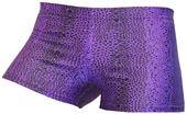 Gem Gear Compression Purple Snakeskin Shorts Gem Gear Compression Purple Snakeskin Shorts