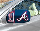 Fan Mats Atlanta Braves Small Mirror Cover Fan Mats Atlanta Braves Small Mirror Cover