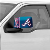 Fan Mats Atlanta Braves Large Mirror Cover Fan Mats Atlanta Braves Large Mirror Cover