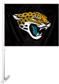 NFL Jacksonville Jaguars 2-Sided 11"x14" Car Flag NFL Jacksonville Jaguars 2-Sided 11"x14" Car Flag