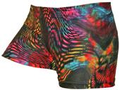 Gem Gear Compression Tie Dye Snake Shorts