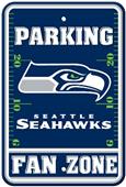 BSI NFL Seattle Seahawks Fan Zone Parking Sign BSI NFL Seattle Seahawks Fan Zone Parking Sign