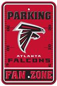 BSI NFL Atlanta Falcons Fan Zone Parking Sign BSI NFL Atlanta Falcons Fan Zone Parking Sign