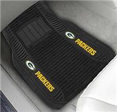 Fan Mats Green Bay Packers Deluxe Car Mats (set) Fan Mats Green Bay Packers Deluxe Car Mats (set)