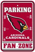 BSI NFL Arizona Cardinals Fan Zone Parking Sign BSI NFL Arizona Cardinals Fan Zone Parking Sign