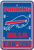 BSI NFL Buffalo Bills Fan Zone Parking Sign BSI NFL Buffalo Bills Fan Zone Parking Sign