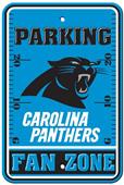 BSI NFL Carolina Panthers Fan Zone Parking Sign BSI NFL Carolina Panthers Fan Zone Parking Sign