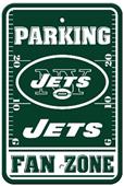 BSI NFL New York Jets Fan Zone Parking Sign BSI NFL New York Jets Fan Zone Parking Sign