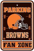 BSI NFL Cleveland Browns Fan Zone Parking Sign