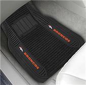 Fan Mats Denver Broncos Deluxe Car Mats (set) Fan Mats Denver Broncos Deluxe Car Mats (set)