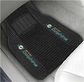 Fan Mats Miami Dolphins Deluxe Car Mats