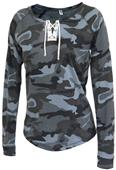Pennant Womens Contour Fit Split Crew Shirt