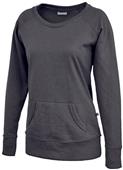 Pennant Ladies Hangout Wide Crewneck Opening Shirt